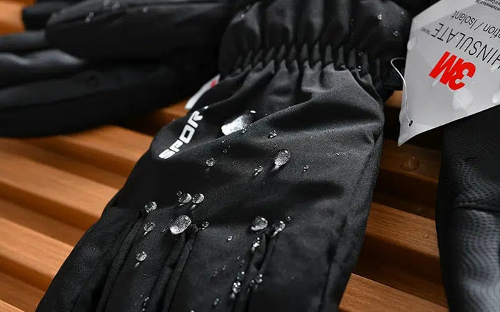 Waterproof And Velvet Leather Gloves