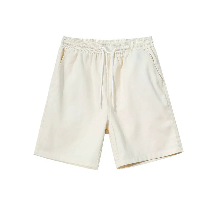 White Linen Shorts