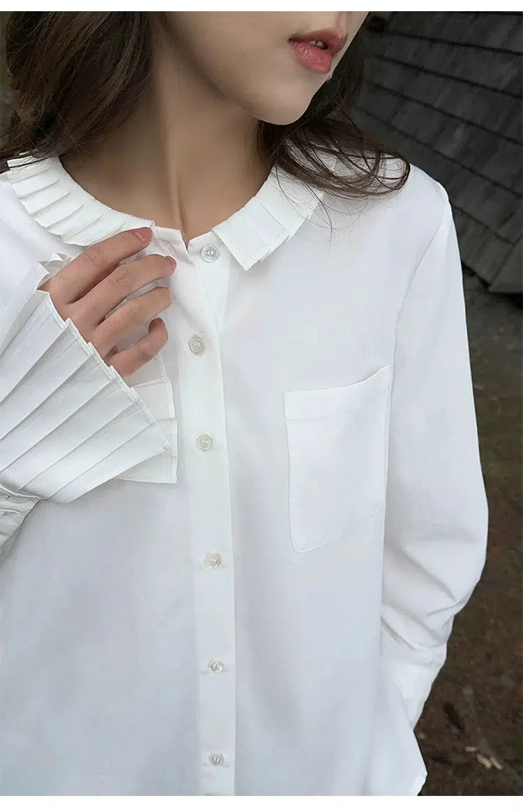 White Long Sleeve Shirt