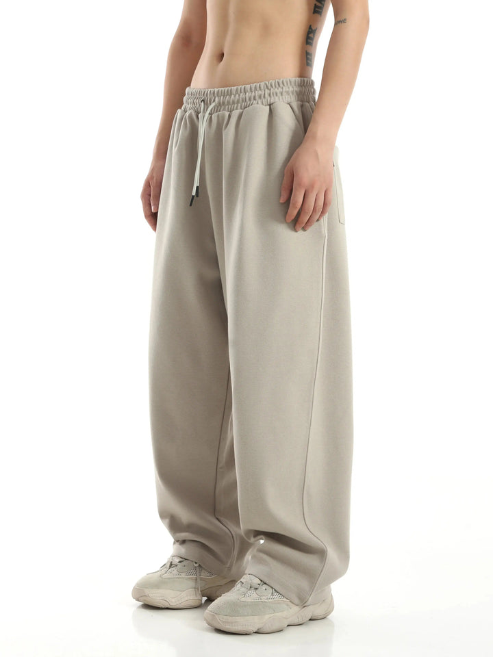 Wide-Leg Casual Pants