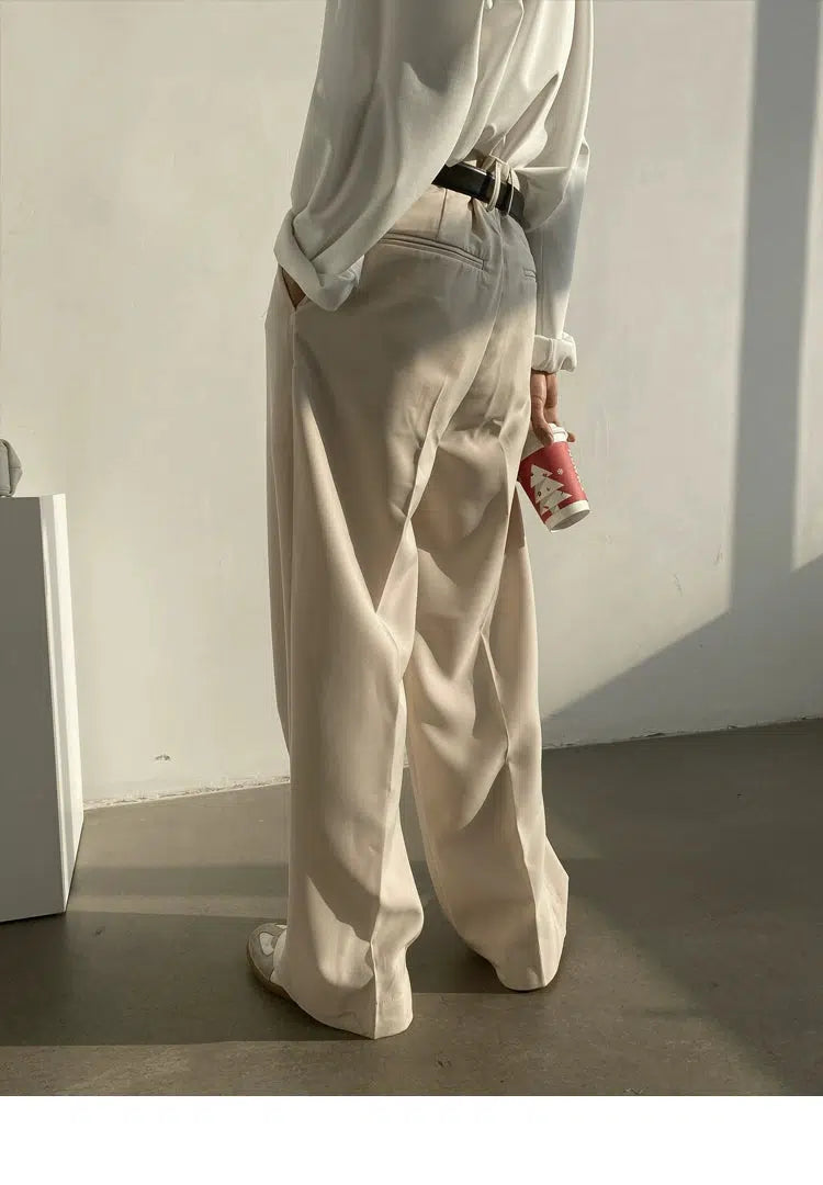 Wide Leg Casual Pants