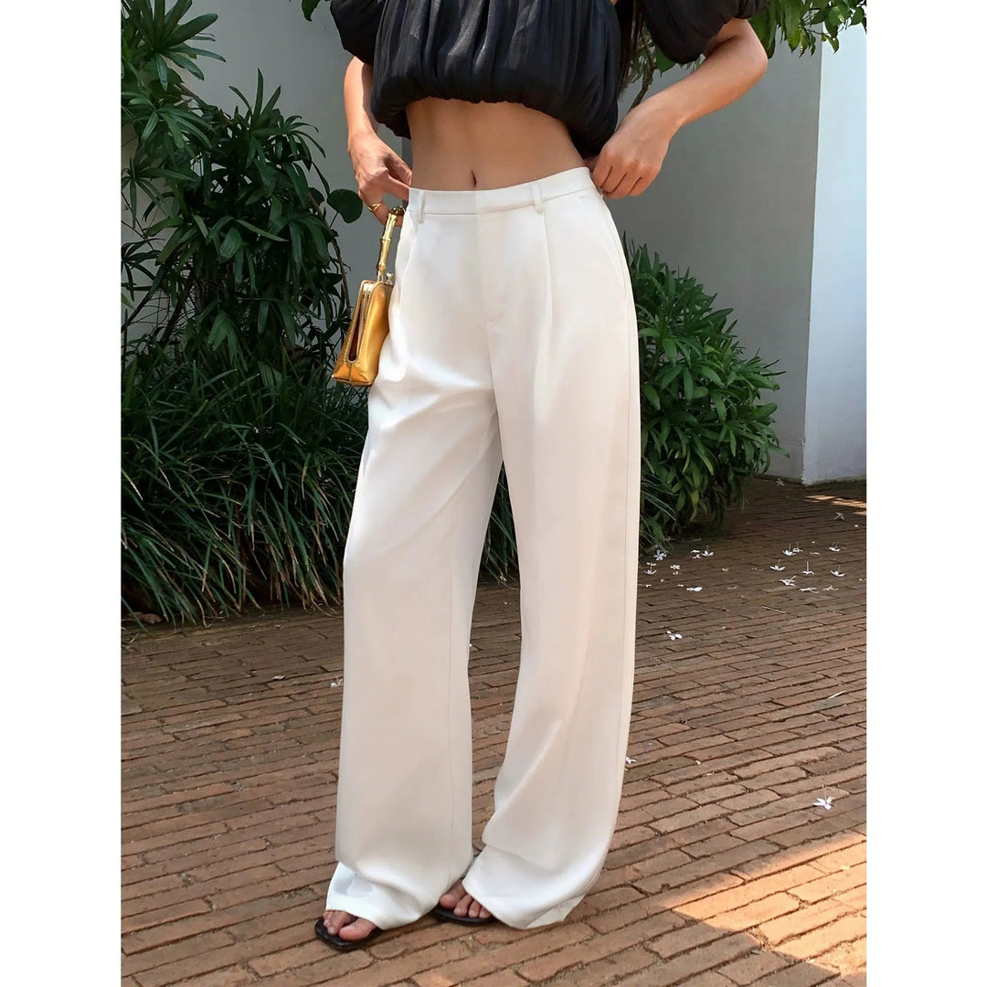 Wide Leg Casual Pants