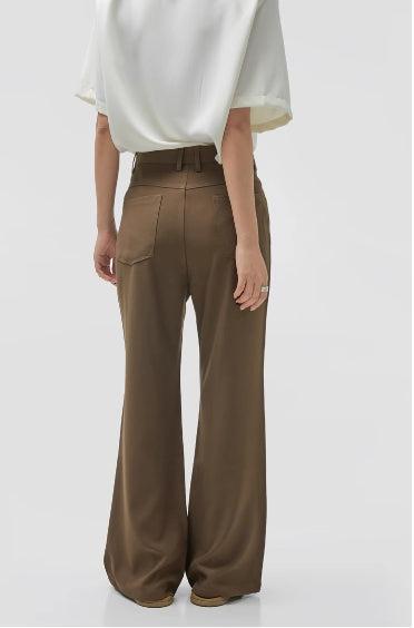 Wide-Leg High-Waist Pants