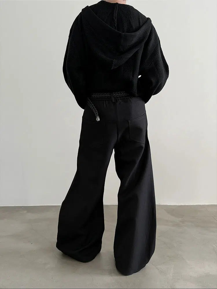 Wide-Leg High-Waist Pants