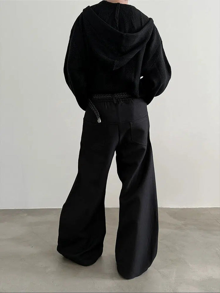 Wide-Leg High-Waist Pants