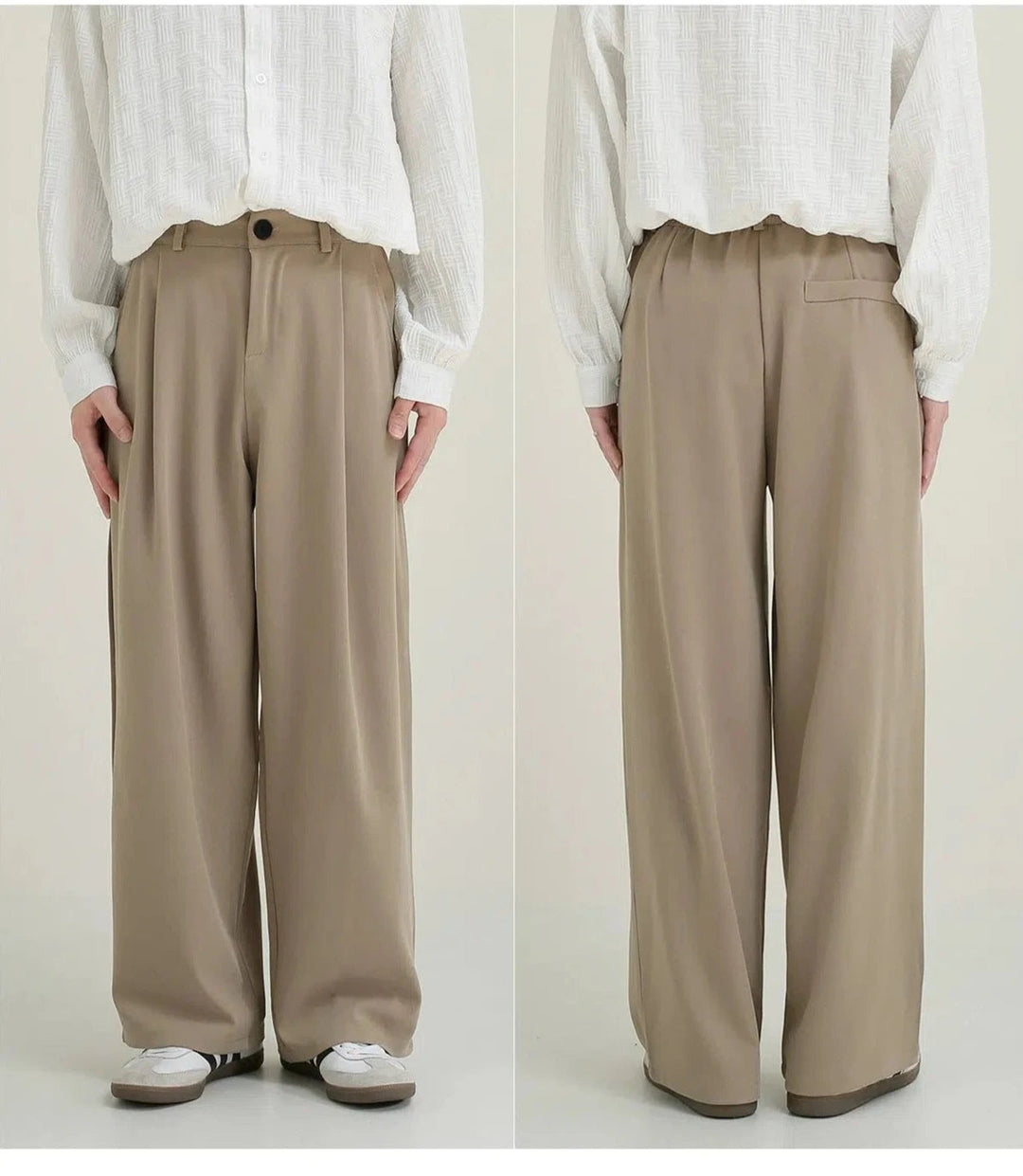 Wide Leg High Waist Pants