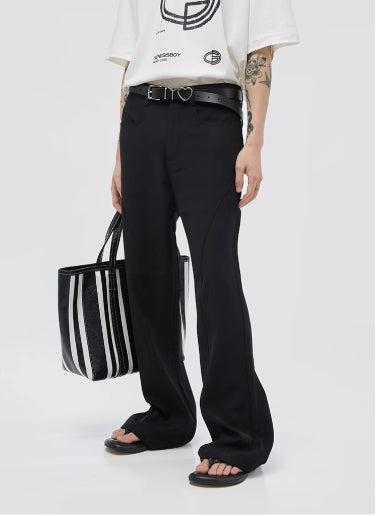 Wide-Leg High-Waist Pants