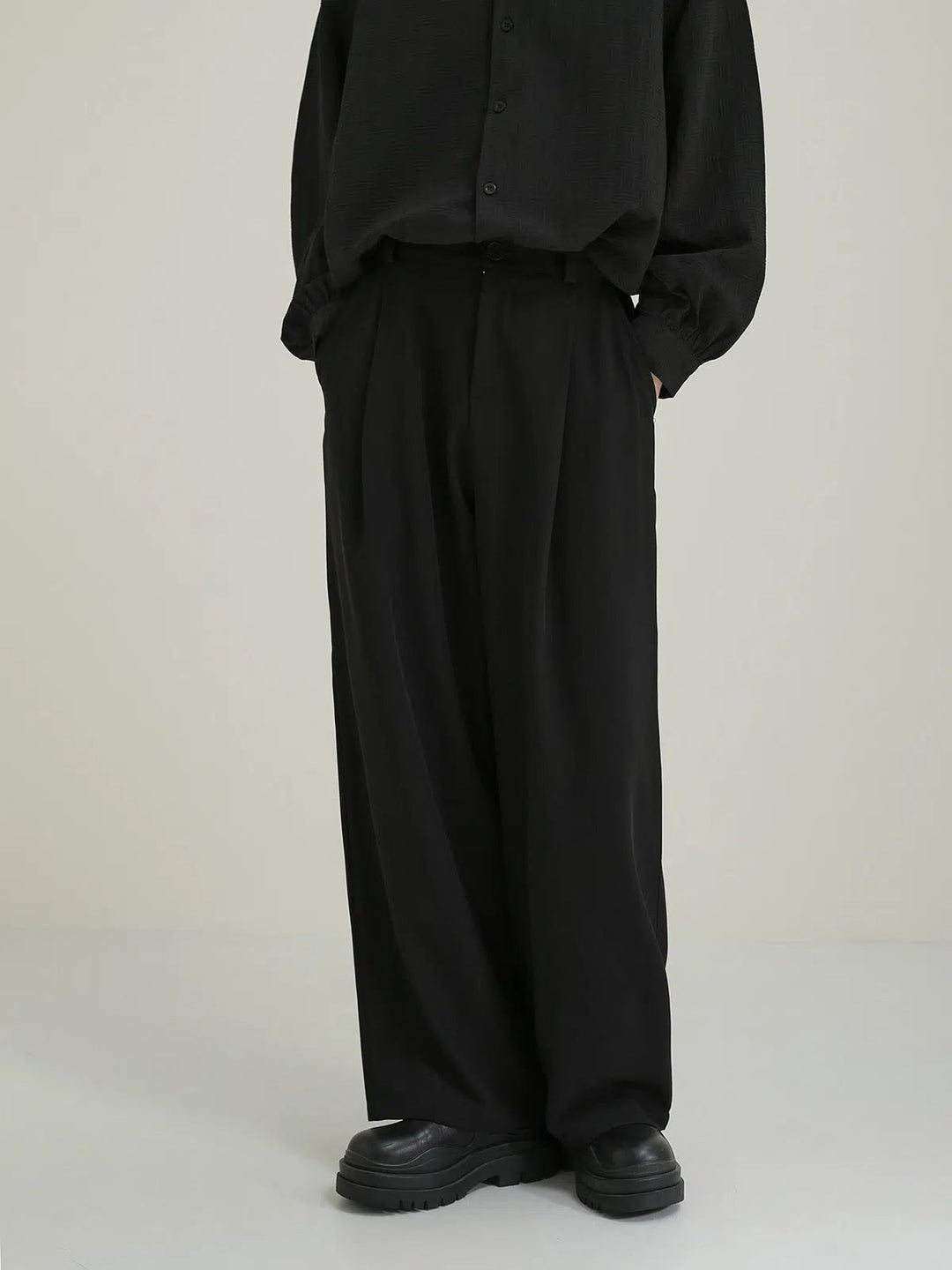 Wide Leg High Waist Pants