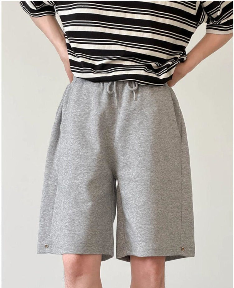 Wide Leg Sports Shorts