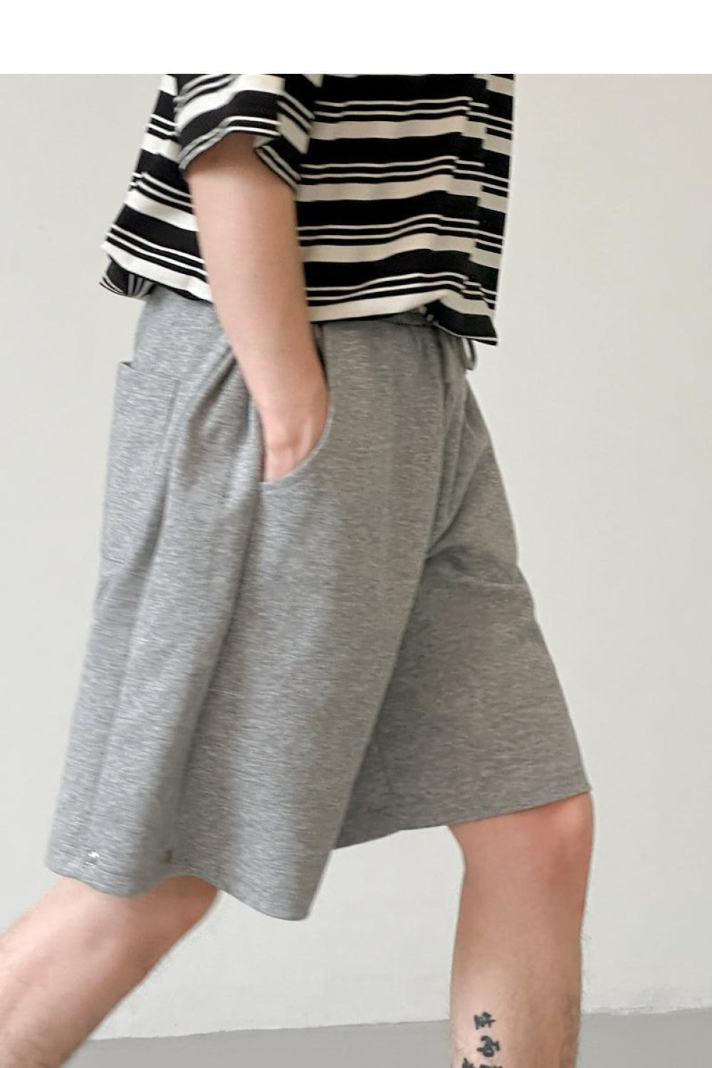 Wide Leg Sports Shorts