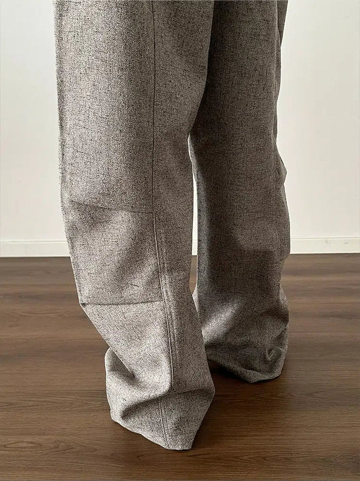 Wide-leg Drawstring Pants