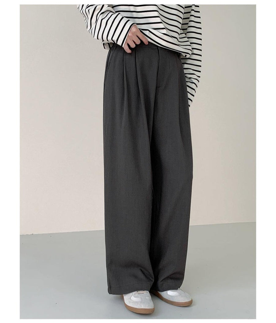 Wide-leg Suit Pants