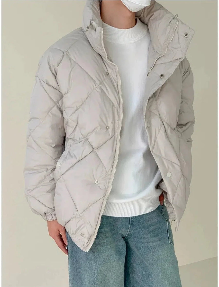 Windproof Padded Cotton Down Jacket