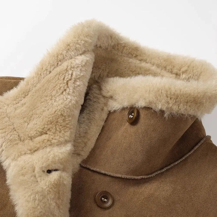 Shearling Lined Coat