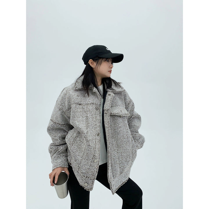 Sherpa Button-Up Coat