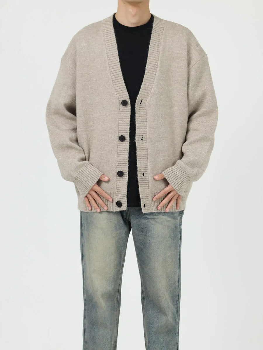 Wool Versatile Cardigan Sweater