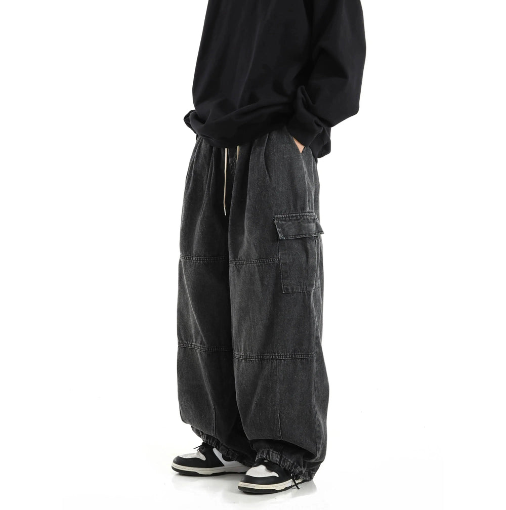 Workwear Cargo Washed Pants