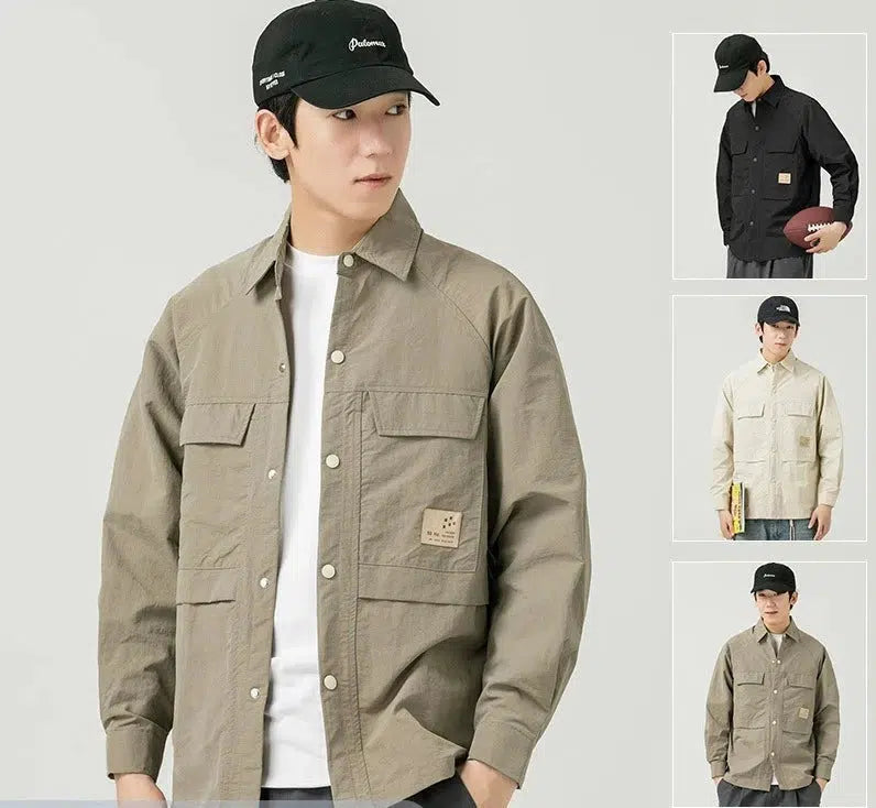 Workwear Fit Cargo Overshirt