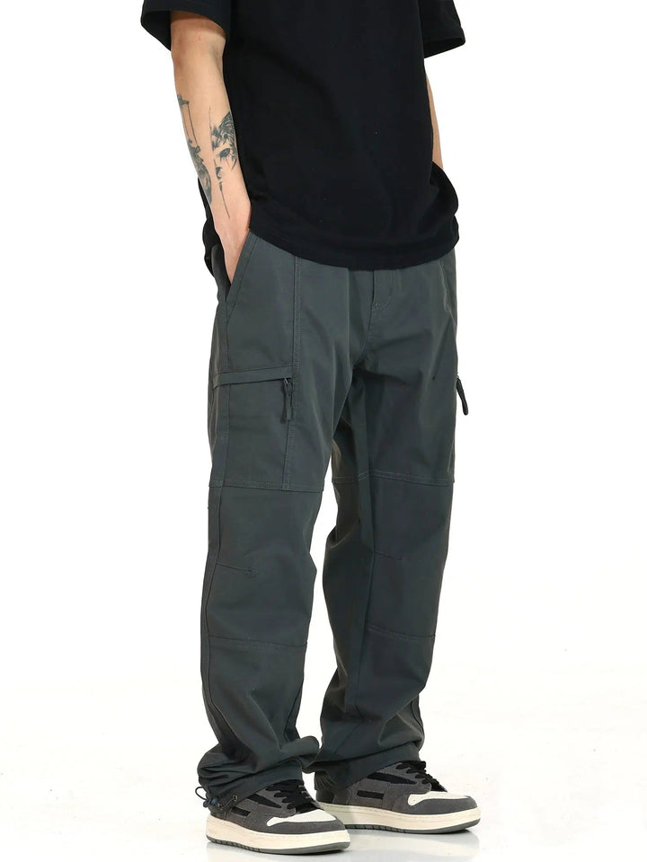 Zipper Cargo Pants