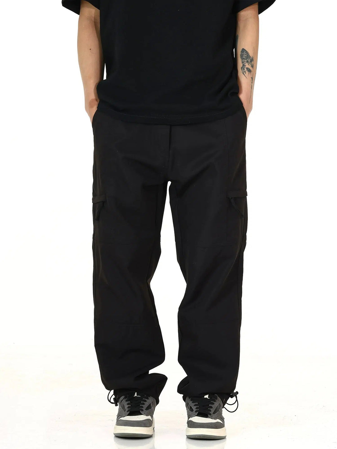 Zipper Cargo Pants