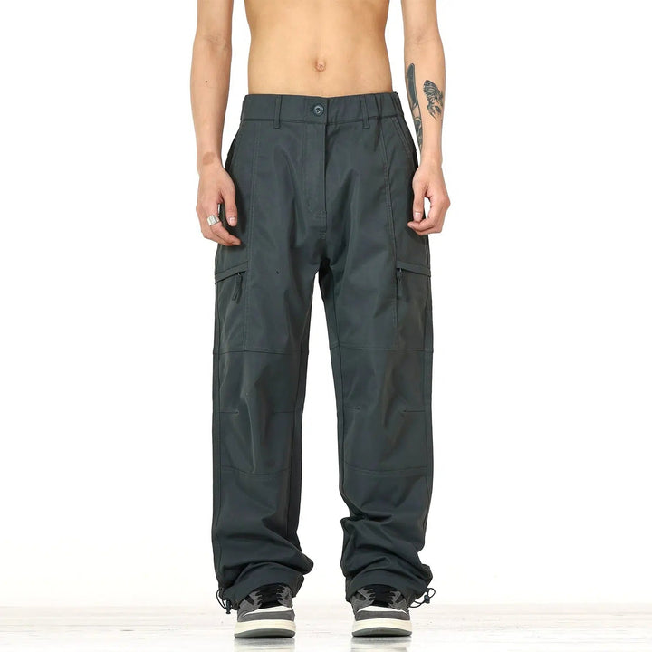 Zipper Cargo Pants