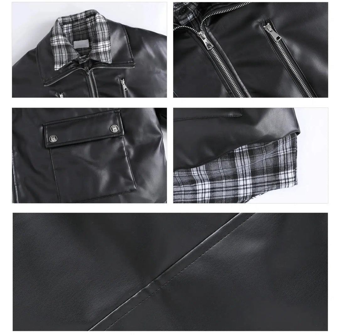 Zipper Pockets Cotton-Padded Jacket