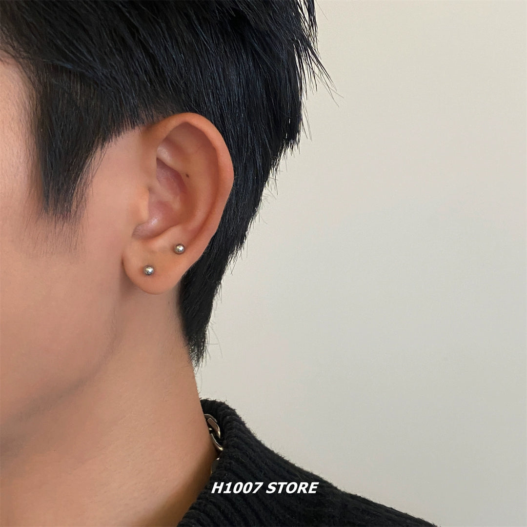 Titanium Steel Anti-Allergic Stud Earrings