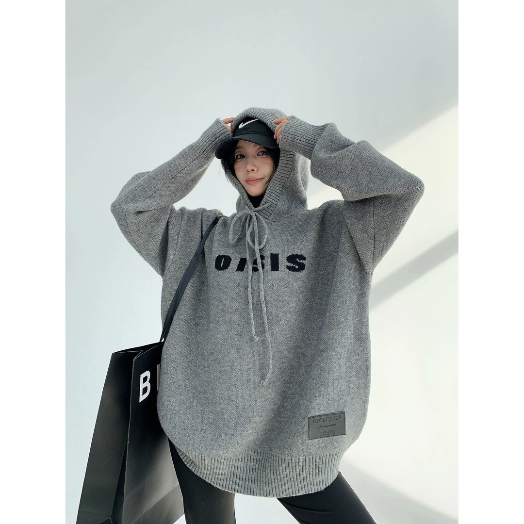 Minimalist Thickened Hooded Sweatshirt