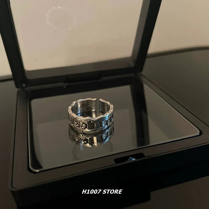 Adjustable Hip-hop Ring