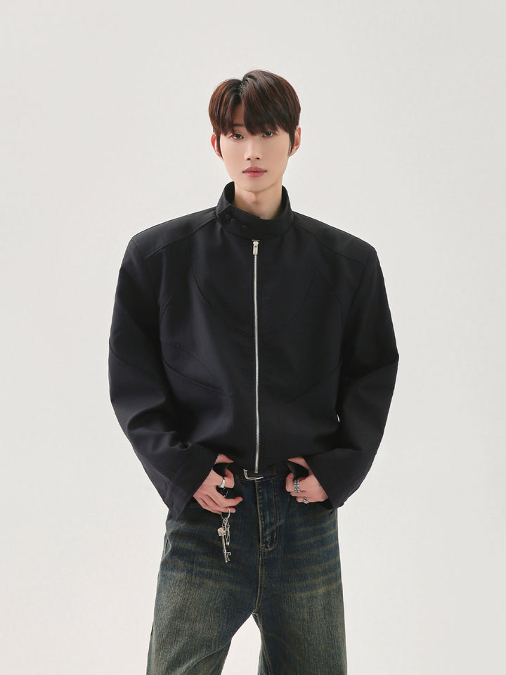 Stand-up Collar Bomber Jacket