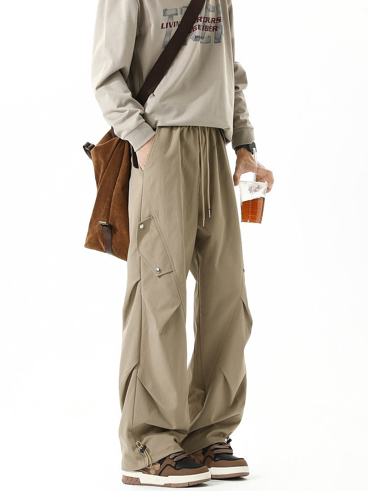 Loose-fit Wide-Leg Pants