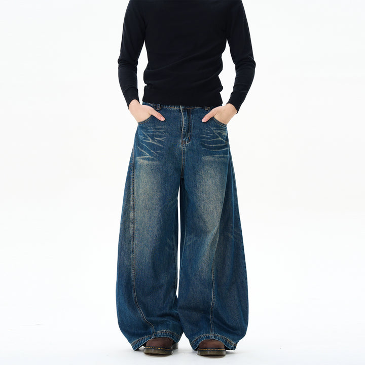 Cat Whisker Wide-Leg Jeans