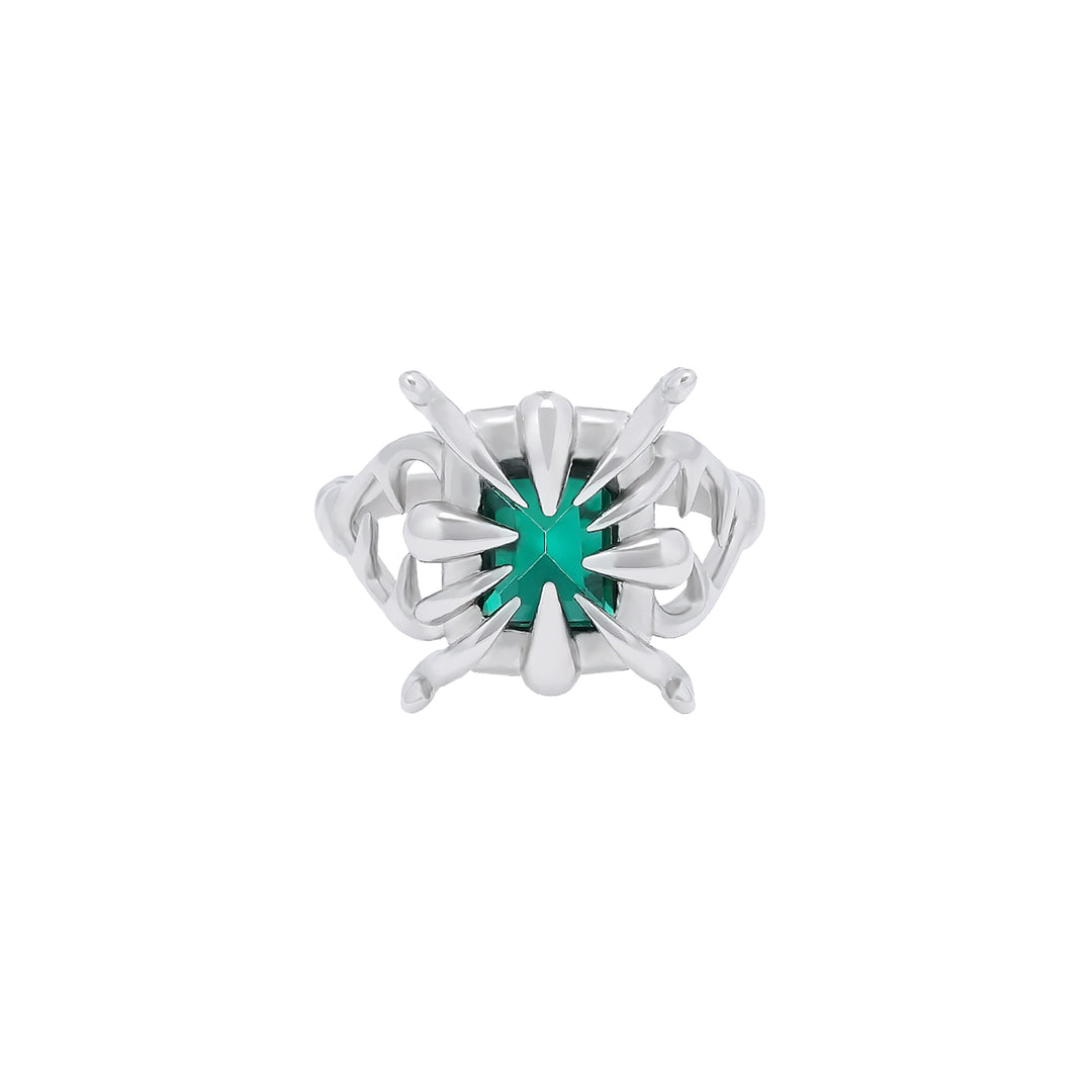 Green Zircon Ring