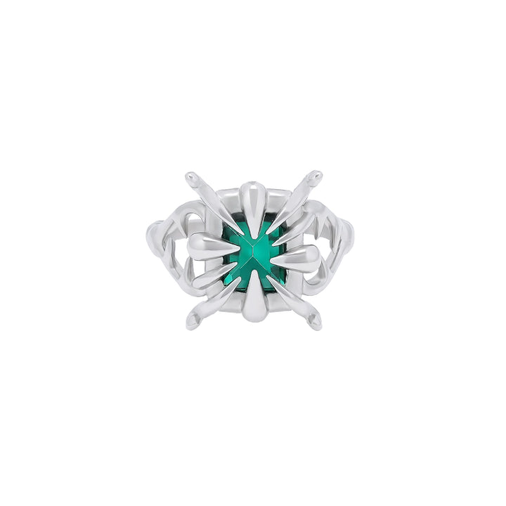 Green Zircon Ring