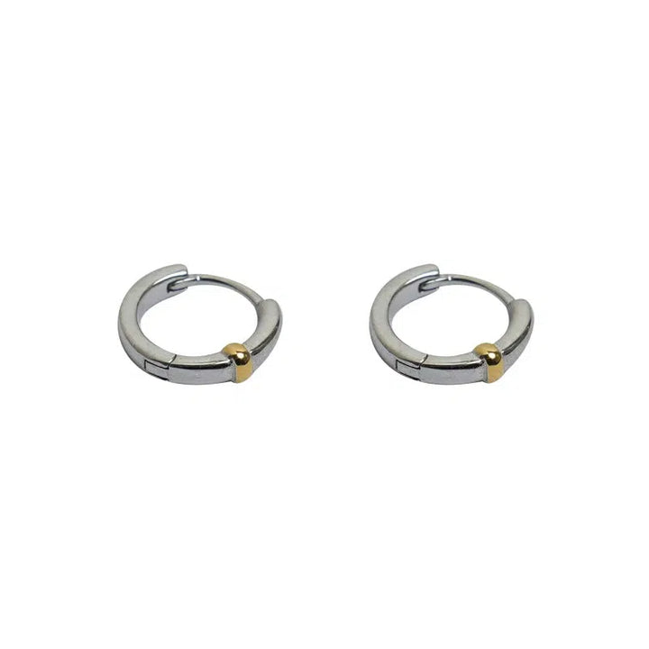 S925 Sterling Silver Hoop Earrings with Niche Design-The Korean Fashion