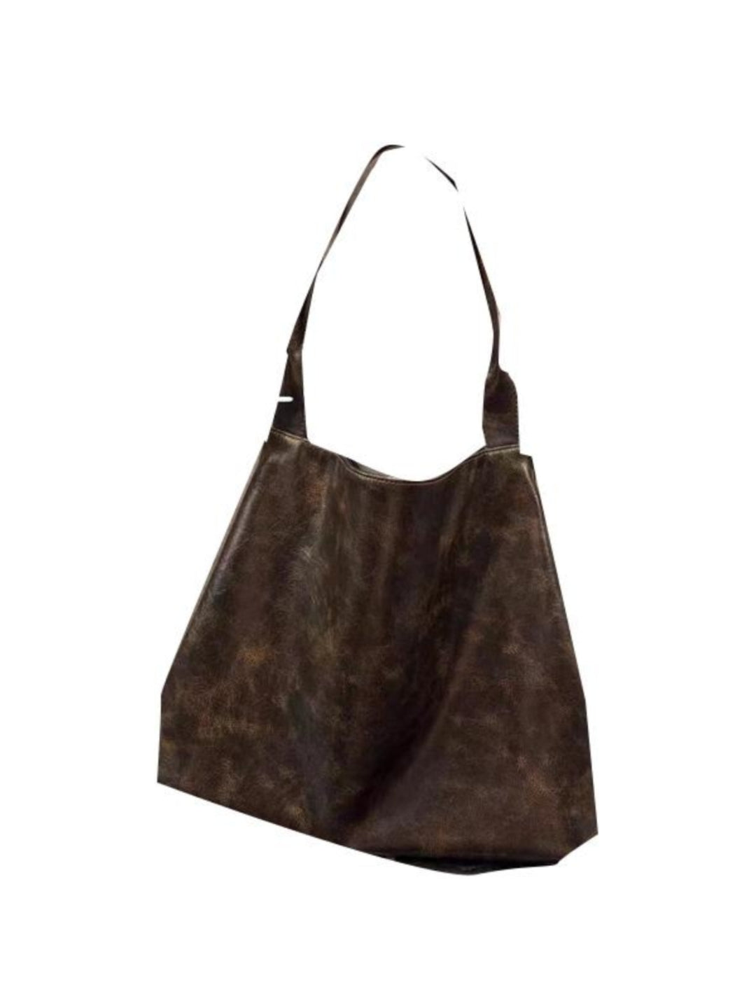 Distressed One-Shoulder Handbag