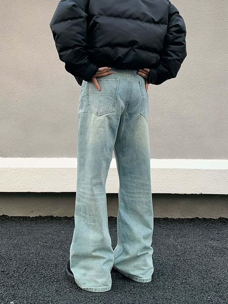 Straight Fit Denim Pants