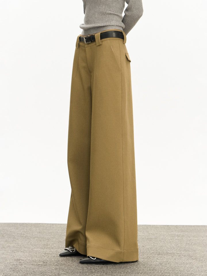 Wide-Leg Retro Loose Casual Pants