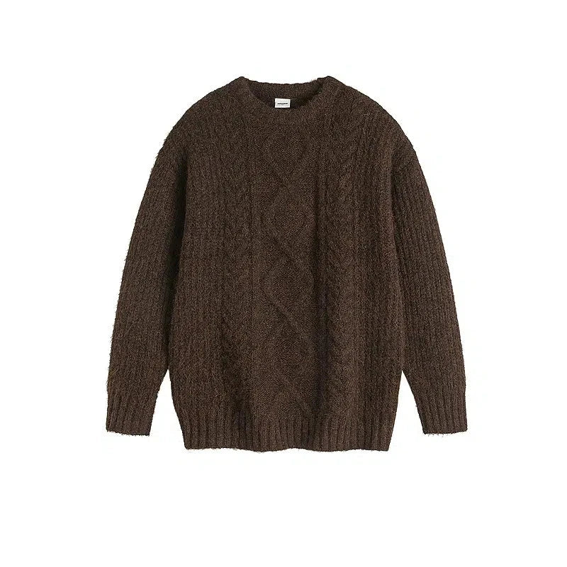 Vintage Knit Cable Sweater