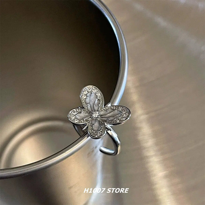 Butterfly Diamond Ring