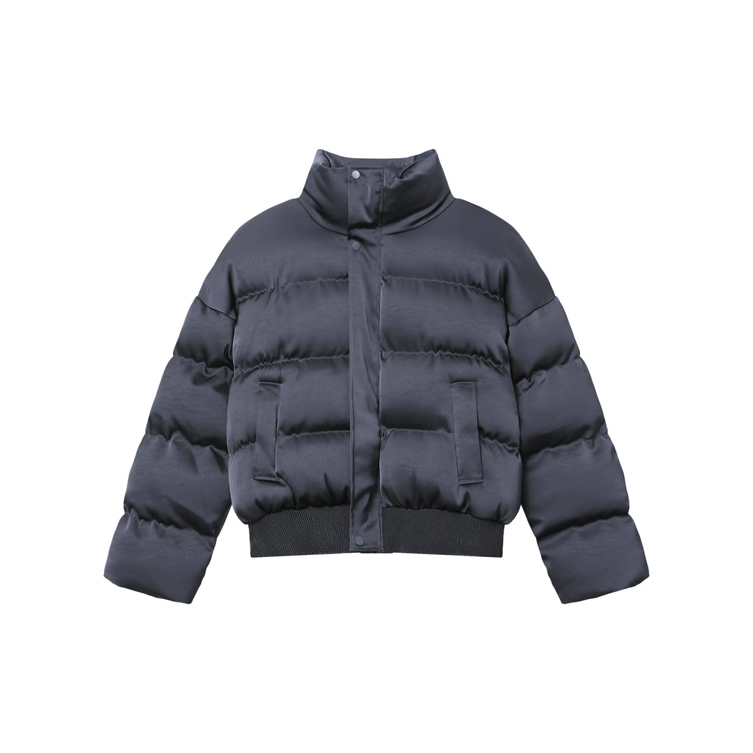 Quilted Satin Insulated Jacket