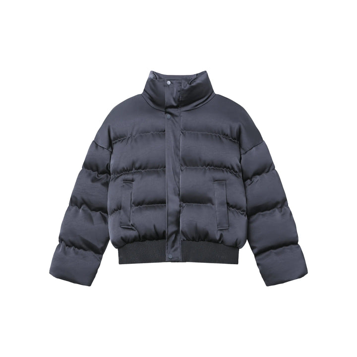 Quilted Satin Insulated Jacket