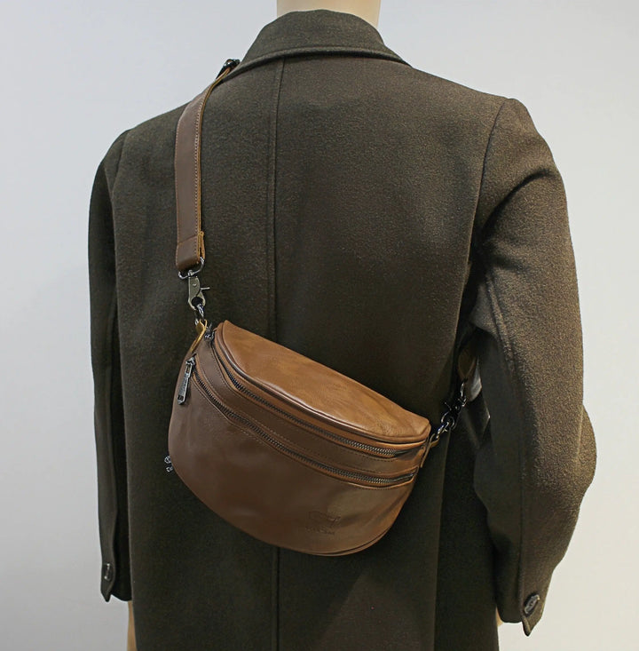 Soft Leather Chest Bag