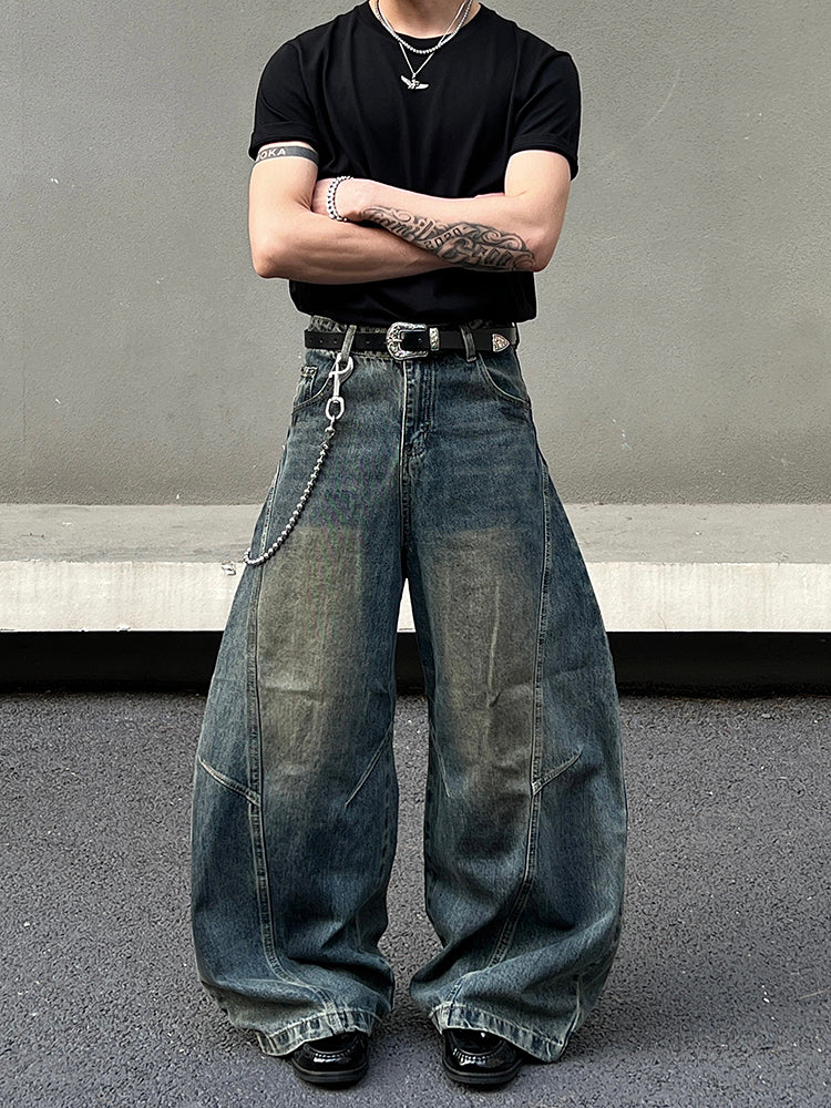 Baggy Straight Leg Jeans