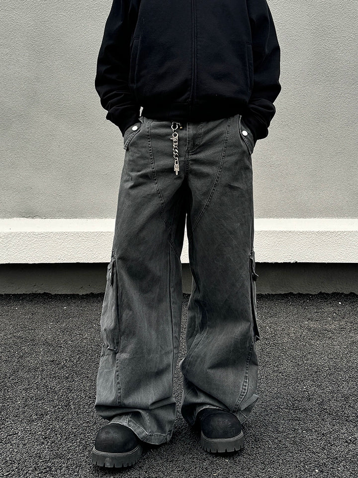 Loose Multi-Pocket Cargo Pants