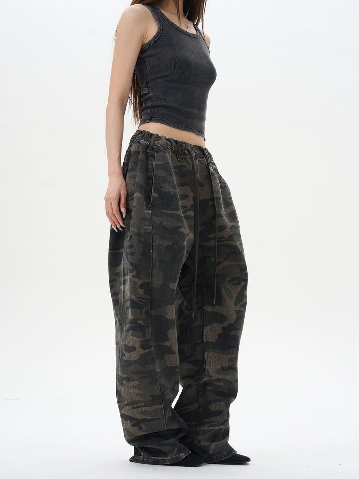 Loose-fit Camouflage Pants