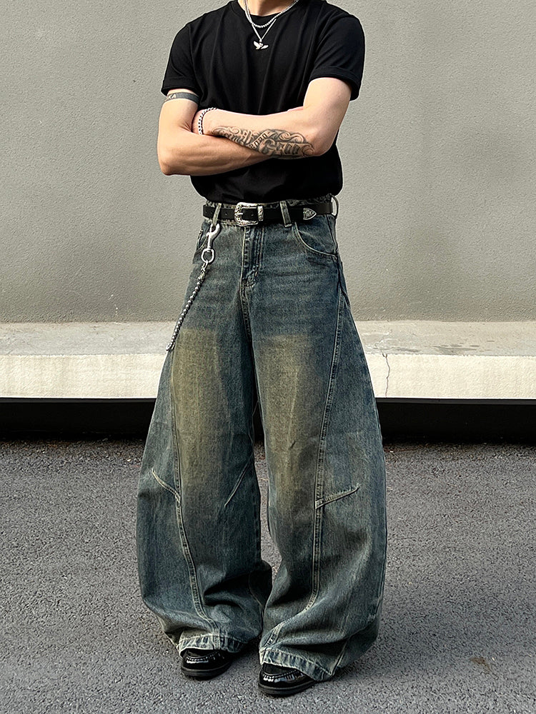 Baggy Straight Leg Jeans