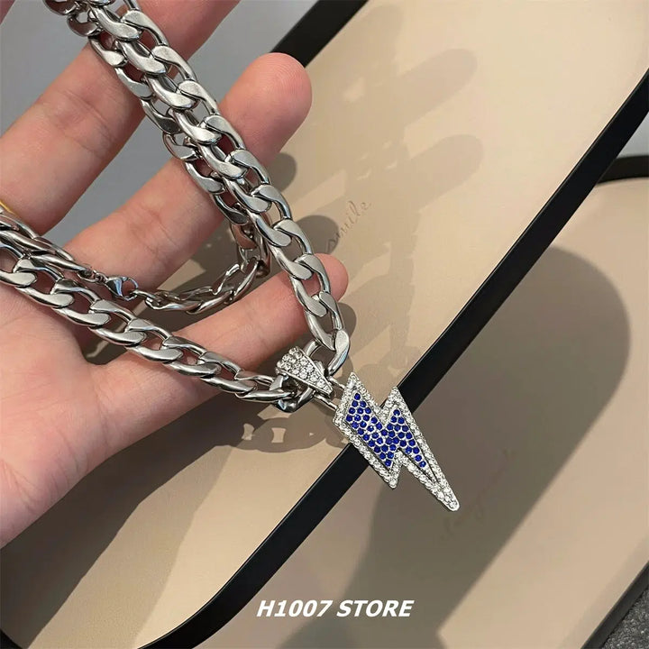 Lightning Pendant Necklace