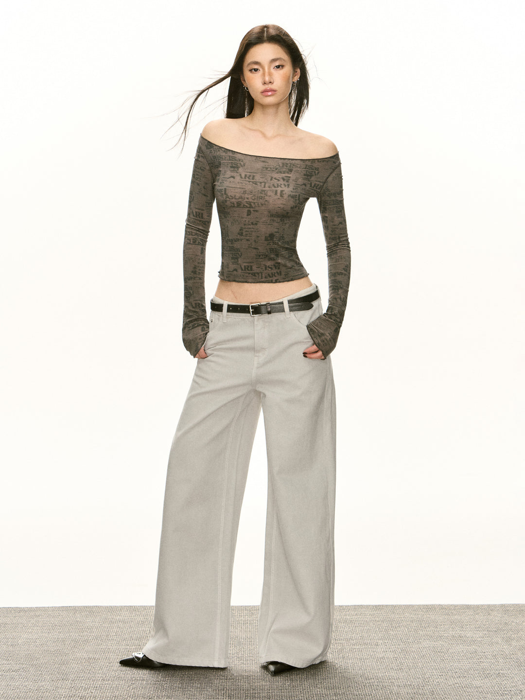 Retro Straight Loose Casual Pants