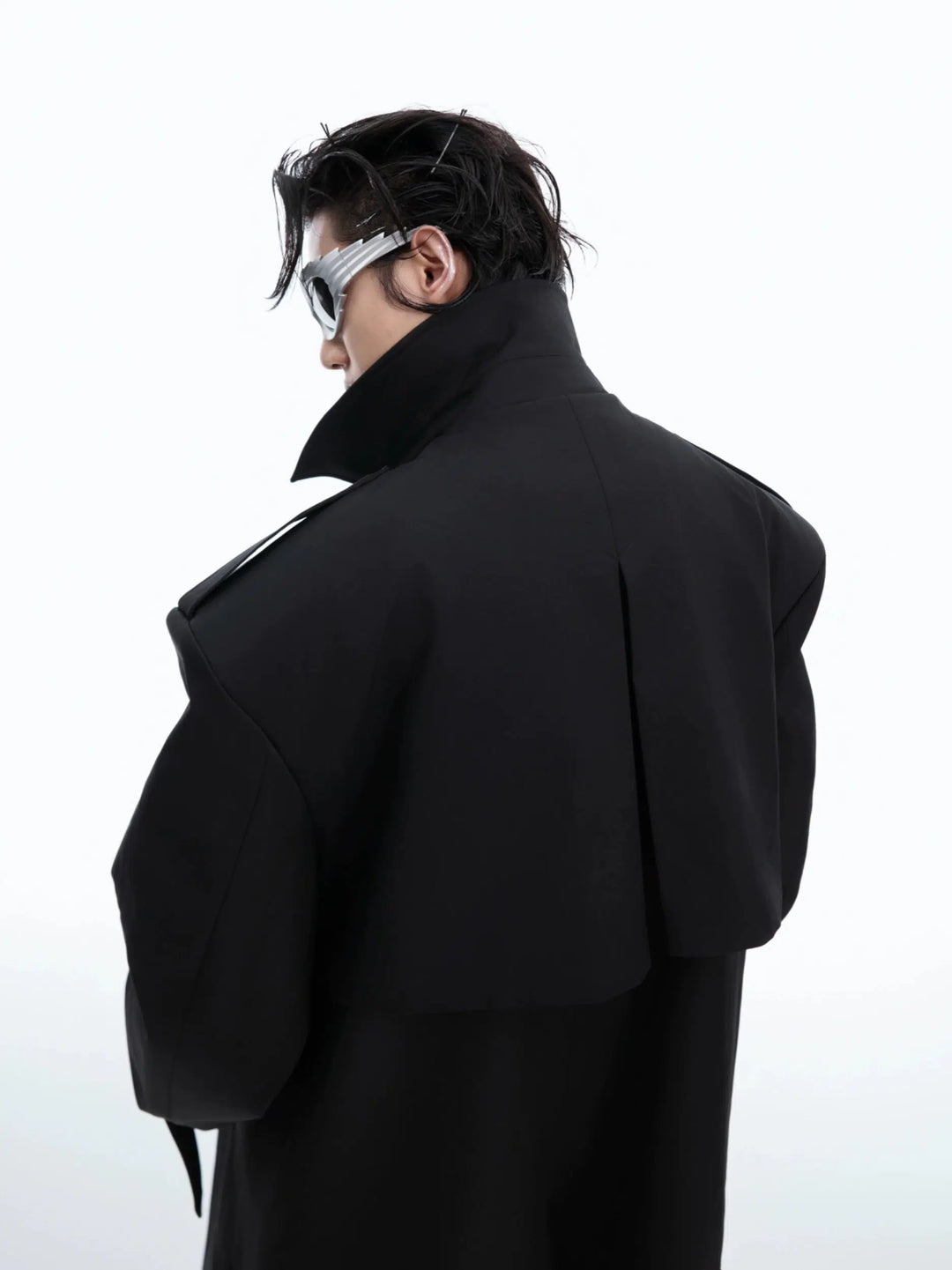 Deconstructed Two-piece Windbreaker Coat